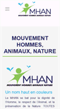 Mobile Screenshot of mhan.fr