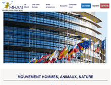 Tablet Screenshot of mhan.fr